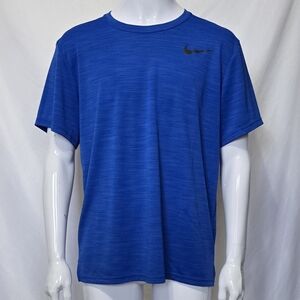 Nike Dri-FIT Men's Short Sleeve T-shirt In Vibrant Blue